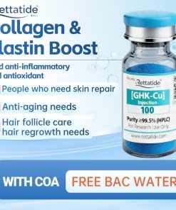 Rettatide GHK-Cu 100 mg Complete Set - Anti-Aging & Acne-Fighting Topical Formula